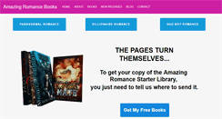 Desktop Screenshot of amazingromancebooks.com